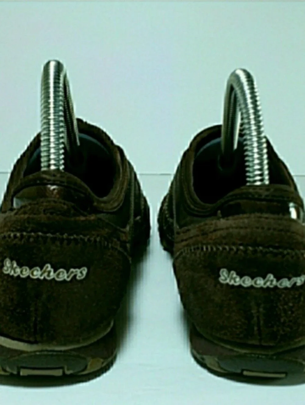 Skechers Leather Slipon Sneakers Walking Shoes